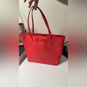 Kate Spade Sawyer Street Tori Geranium Leather Tote/ Purse